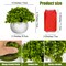 Artificial Potted Plants Mini Faux Greenery in Small White Pots for Home Decor Indoor Office Table Decoration, 3-Pack